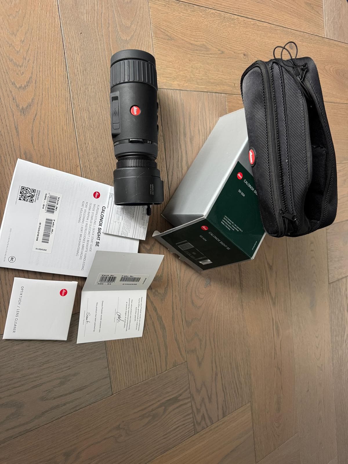 Parduodamas termovizorius Leica Calonox Sight SE (Labai geros būklės)